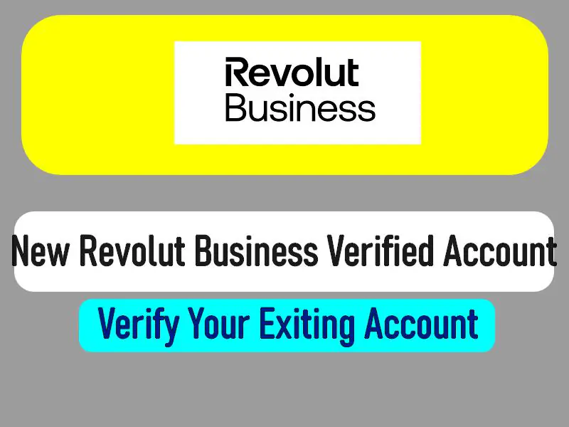 Revolut Business Accounts/ identity verification